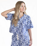 Radiata pyjama shirt short sleeves and pants - Cotton