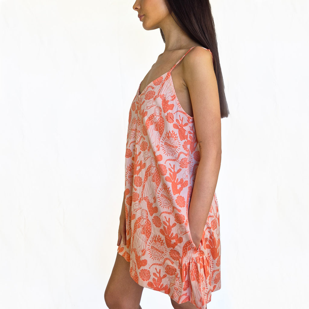 Bunya Romper v neck - Cotton